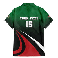 Kenya Rugby Custom Family Matching Mermaid Dress and Hawaiian Shirt Go Simbas - Wonder Print Shop