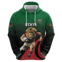 Kenya Rugby Custom Hoodie Go Simbas - Wonder Print Shop