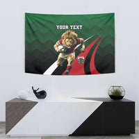 Kenya Rugby Custom Tapestry Go Simbas - Wonder Print Shop