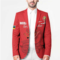 Custom Mozambique Football Blazer Come On Os Mambas - Wonder Print Shop