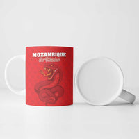 Custom Mozambique Football Ceramic Mug Come On Os Mambas - Wonder Print Shop