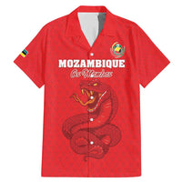 Custom Mozambique Football Family Matching Mermaid Dress and Hawaiian Shirt Come On Os Mambas - Wonder Print Shop