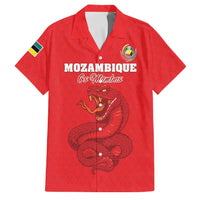 Custom Mozambique Football Family Matching Off The Shoulder Long Sleeve Dress and Hawaiian Shirt Come On Os Mambas - Wonder Print Shop