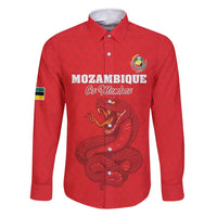 Custom Mozambique Football Family Matching Summer Maxi Dress and Hawaiian Shirt Come On Os Mambas - Wonder Print Shop
