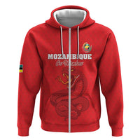 Custom Mozambique Football Hoodie Come On Os Mambas - Wonder Print Shop