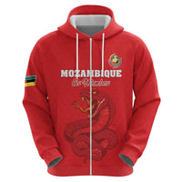 Custom Mozambique Football Hoodie Come On Os Mambas - Wonder Print Shop