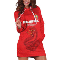 Custom Mozambique Football Hoodie Dress Come On Os Mambas - Wonder Print Shop