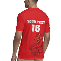 Custom Mozambique Football Rugby Jersey Come On Os Mambas - Wonder Print Shop
