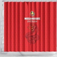 Mozambique Football Shower Curtain Come On Os Mambas - Wonder Print Shop