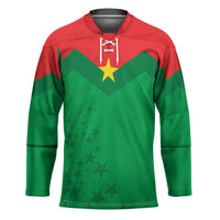 Custom Burkina Faso Football Hockey Jersey Go Champions Les Etalons - Wonder Print Shop