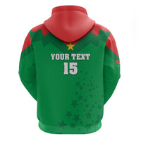Custom Burkina Faso Football Hoodie Go Champions Les Etalons - Wonder Print Shop