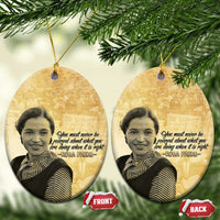 Civil Rights Leaders Voice of Freedom Ceramic Ornament Rosa Parks - Wonder Print Shop