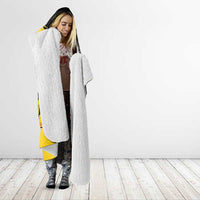 Ghana Eagle Hooded Blanket Coat Of Arms - Grunge Style