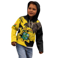 Ghana Eagle Kid Hoodie Coat Of Arms - Grunge Style