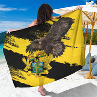 Ghana Eagle Sarong Coat Of Arms - Grunge Style - Wonder Print Shop