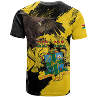 Ghana Eagle T Shirt Coat Of Arms - Grunge Style - Wonder Print Shop