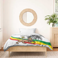 Adwa Victory Day Bedding Set Menelik II and Mount Soloda - Lion Of Judah