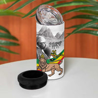 Adwa Victory Day 4 in 1 Can Cooler Tumbler Menelik II and Mount Soloda - Lion Of Judah LT15