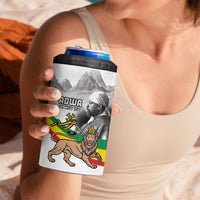 Adwa Victory Day 4 in 1 Can Cooler Tumbler Menelik II and Mount Soloda - Lion Of Judah LT15