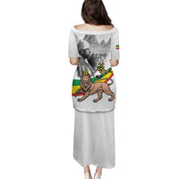 Adwa Victory Day Puletasi Menelik II and Mount Soloda - Lion Of Judah - Wonder Print Shop