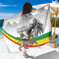 Adwa Victory Day Sarong Menelik II and Mount Soloda - Lion Of Judah - Wonder Print Shop