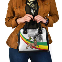 Adwa Victory Day Shoulder Handbag Menelik II and Mount Soloda - Lion Of Judah - Wonder Print Shop