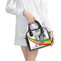 Adwa Victory Day Shoulder Handbag Menelik II and Mount Soloda - Lion Of Judah - Wonder Print Shop