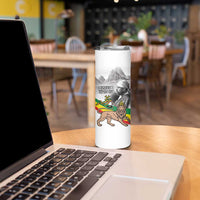 Adwa Victory Day Skinny Tumbler Menelik II and Mount Soloda - Lion Of Judah - Wonder Print Shop