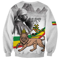 Adwa Victory Day Sweatshirt Menelik II and Mount Soloda - Lion Of Judah - Wonder Print Shop