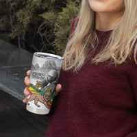 Adwa Victory Day Tumbler Cup Menelik II and Mount Soloda - Lion Of Judah - Wonder Print Shop