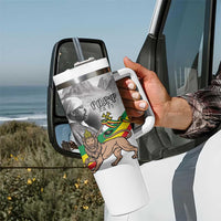 Adwa Victory Day Tumbler With Handle Menelik II and Mount Soloda - Lion Of Judah - Wonder Print Shop