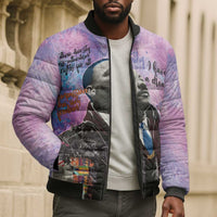 Martin Luther King Jr Bomber Puffer Jacket I Have a Dream Graffiti Style - Wonder Print Shop