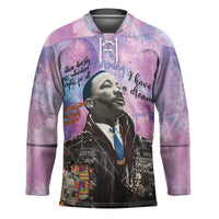Martin Luther King Jr Hockey Jersey I Have a Dream Graffiti Style - Wonder Print Shop