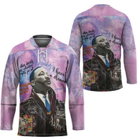 Martin Luther King Jr Hockey Jersey I Have a Dream Graffiti Style - Wonder Print Shop