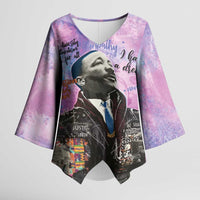 Martin Luther King Jr Kimono Sleeve Blouse I Have a Dream Graffiti Style - Wonder Print Shop
