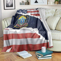 54th Massachusetts Infantry Regiment Blanket American Flag Heritage - Wonder Print Shop