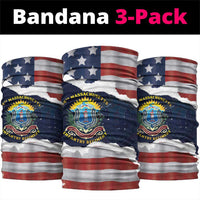 54th Massachusetts Infantry Regiment Neck Gaiter American Flag Heritage - Wonder Print Shop