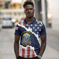 Personalized 54th Massachusetts Infantry Regiment Polo Shirt American Flag Heritage - Wonder Print Shop