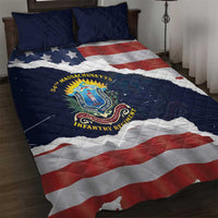 54th Massachusetts Infantry Regiment Quilt Bed Set American Flag Heritage - Wonder Print Shop