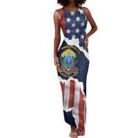 Personalized 54th Massachusetts Infantry Regiment Tank Maxi Dress American Flag Heritage - Wonder Print Shop
