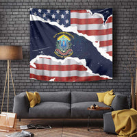 54th Massachusetts Infantry Regiment Tapestry American Flag Heritage - Wonder Print Shop