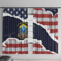 54th Massachusetts Infantry Regiment Window Curtain American Flag Heritage - Wonder Print Shop