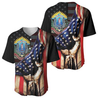 54th Massachusetts Infantry Regiment Baseball Jersey Flag of Freedom - Wonder Print Shop