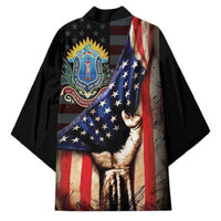 54th Massachusetts Infantry Regiment Kimono Flag of Freedom - Wonder Print Shop