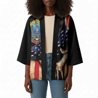 54th Massachusetts Infantry Regiment Kimono Flag of Freedom - Wonder Print Shop