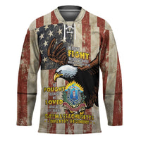 54th Massachusetts Infantry Regiment Hockey Jersey American Eagle - Wonder Print Shop