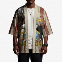 54th Massachusetts Infantry Regiment Kimono American Eagle - Wonder Print Shop