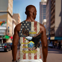 54th Massachusetts Infantry Regiment Men Tank Top American Eagle - Wonder Print Shop