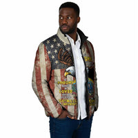 54th Massachusetts Infantry Regiment Padded Jacket American Eagle - Wonder Print Shop