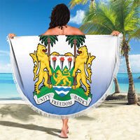 Sierra Leone Beach Blanket Happy Independence Day